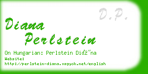 diana perlstein business card